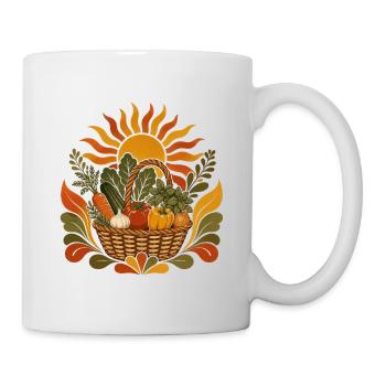 Summer Harvest Basket - Mug - white - Right