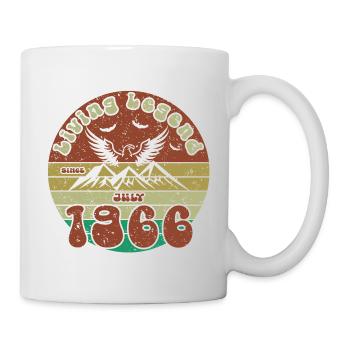 60th Birthday Living Legend since VIN 07/1966 - Mug - white - Right