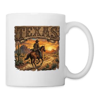 Texan Sunset Rider - Mug - white - Right
