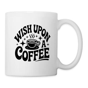 Wish for coffee magic - Mug - white - Right