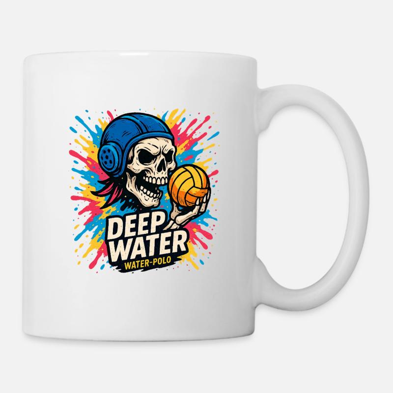 Crane DEEPWATER Wasserball - Tasse - Weiß