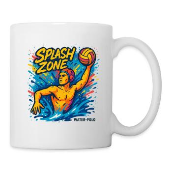 Splash Zone Water Polo Champion - Mug blanc - blanc - Droite