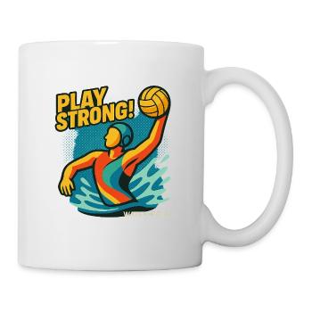 Polo Aquatique Puissance - Mug blanc - blanc - Droite