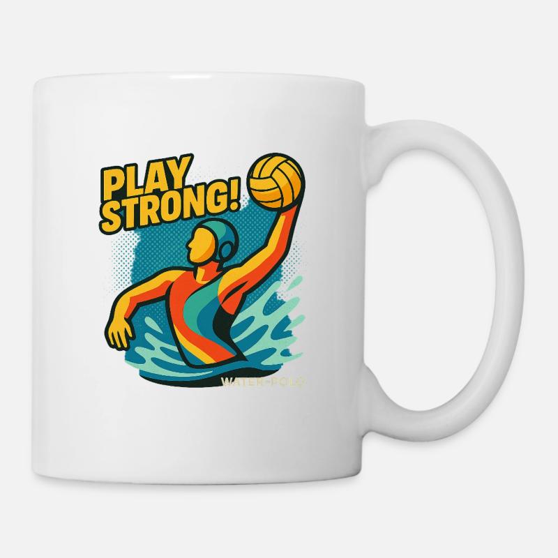 Power Water Polo - Mug - white