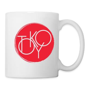 Tokyo Japan  - Tasse - Weiß - Rechts
