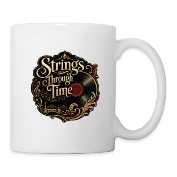 Strings Through Time - romantique vinyle Orchestre - Mug blanc - blanc - Droite