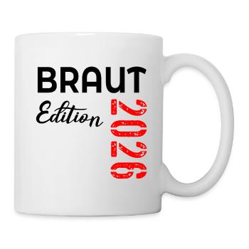 Hochzeit Braut 2026 - Tasse - Weiß - Rechts