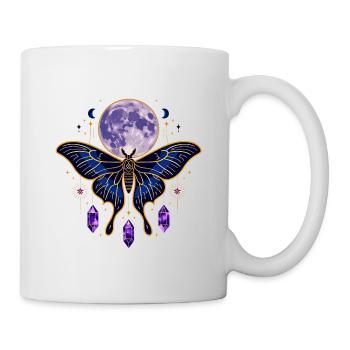 Mystical Celestial Tarot Card Aesthetic - Tasse - Weiß - Rechts
