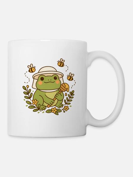 Beekeeper Frog - Tasse - Weiß