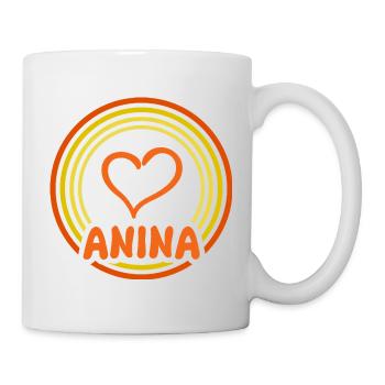 Gift for Anina - Mug - white - Right