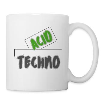 Acid Techno - Mug - white - Right