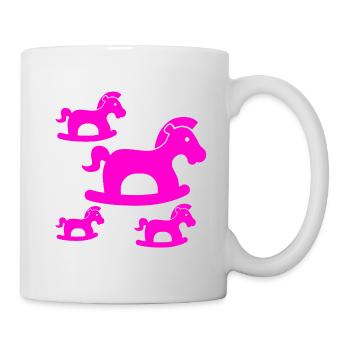 horses - Mug - white - Right