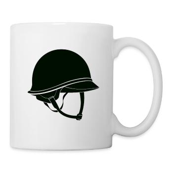 Army Helmet - Mug - white - Right