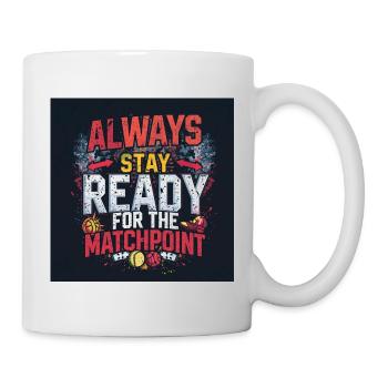 Always ready for the decisive moment - Mug - white - Right
