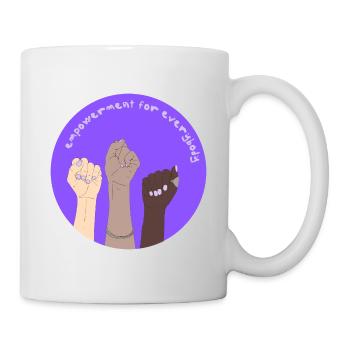 Autonomisation pour tous - Mug blanc - blanc - Droite