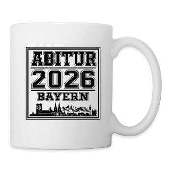 Abitur-2026-Bayern - Tasse - Weiß - Rechts