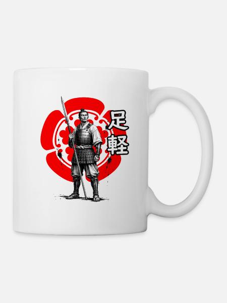 Ashigaru des Oda-Clans, Sengoku-Zeit - Tasse - Weiß