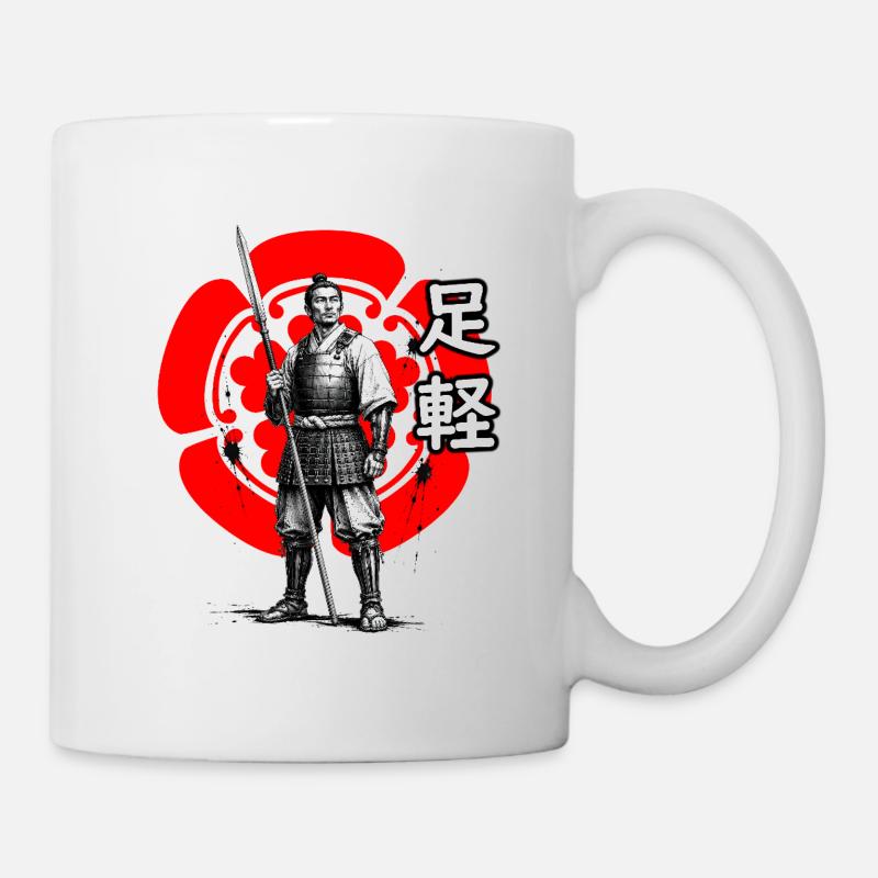 Ashigaru des Oda-Clans, Sengoku-Zeit - Tasse - Weiß