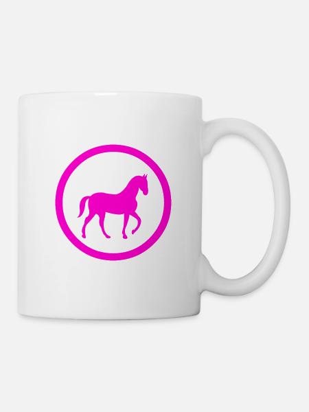 Pferde - Tasse - Weiß