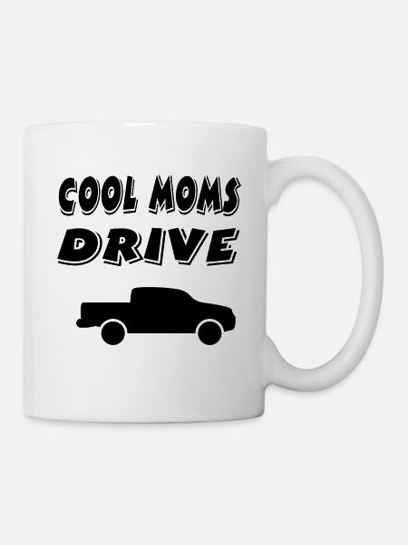 Auto - Tasse - Weiß