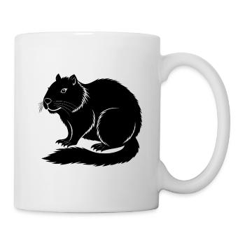 Biberkörper - Tasse - Weiß - Rechts