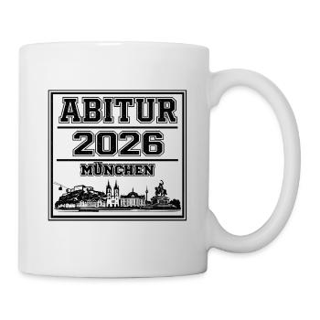 Abitur-2026-Muenchen - Tasse - Weiß - Rechts