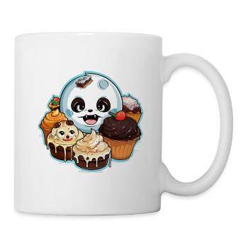 Cupcake Panda Kawaii - Mug - white - Right