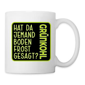 BODENFROST WINTER - GRÜNKOHL - Tasse - Weiß - Rechts