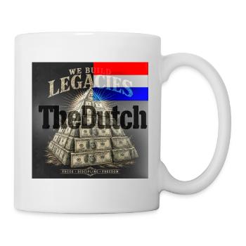Vermächtnispyramide: Fokus und Freiheit - Tasse - Weiß - Rechts