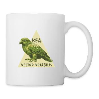 Kea New Zealand bird - Mug - white - Right