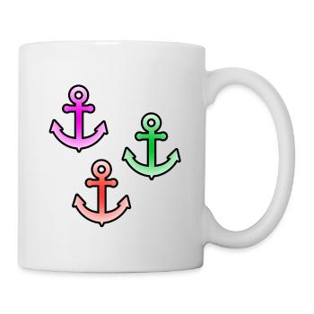 Voile - Mug blanc - blanc - Droite