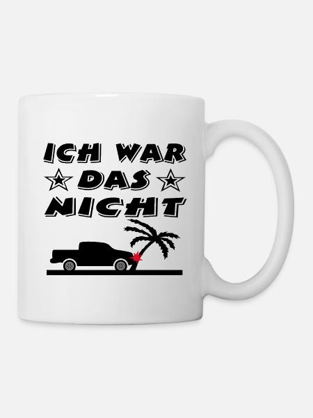 Auto - Tasse - Weiß