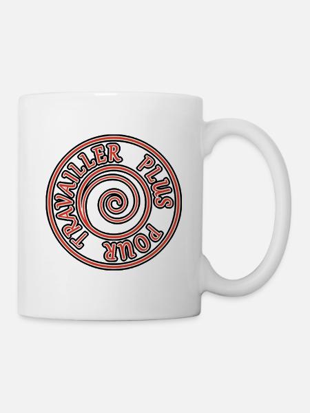 Valeur Travail - Mug blanc - blanc