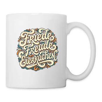 Lustiger Spruch Retro - Tasse - Weiß - Rechts