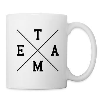 Team - Tasse - Weiß - Rechts