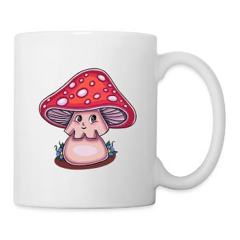 Magic Mushroom Cottagecore (Kawaii Version) - Mug - white - Right