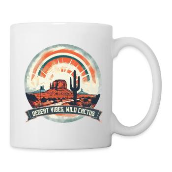 Atmossphères du désert - Mug blanc - blanc - Droite