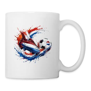 Football - Pays-Bas - Mug blanc - blanc - Droite