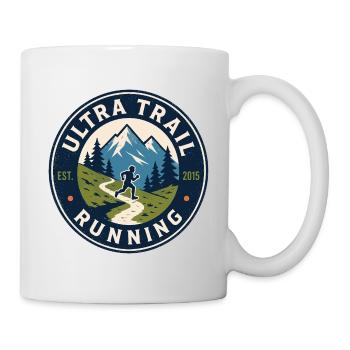 Ultra Trail Running - Mug blanc - blanc - Droite
