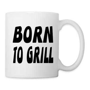 Griller - Mug blanc - blanc - Droite