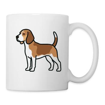 Beagle Dog - Mug - white - Right
