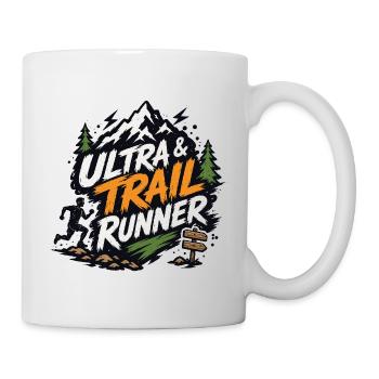 Ultra and Trail Runner - Mug - white - Right