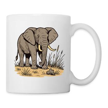 Elephant - Mug - white - Right