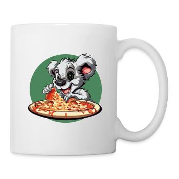 Pizza Dog Cartoon: Cheese Adventure - Mug - white - Right