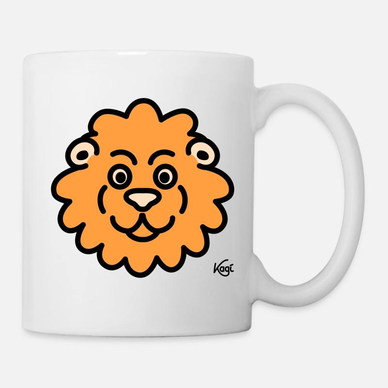 Lion Grand - Mug blanc - blanc
