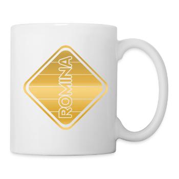 Romina als Ehefrau - Tasse - Weiß - Rechts