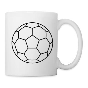 Football – Classic Line Art - Mug - white - Right