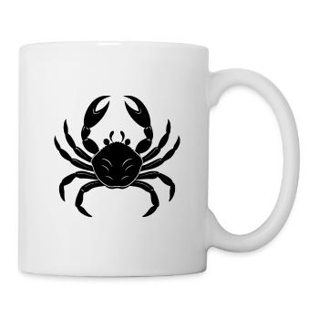 Crabe - Mug blanc - blanc - Droite