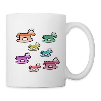 horses - Mug - white - Right