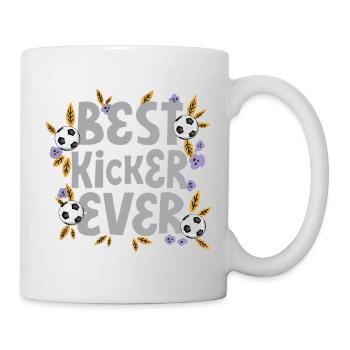 Meilleur botteur de tous les temps – Football - Mug blanc - blanc - Droite